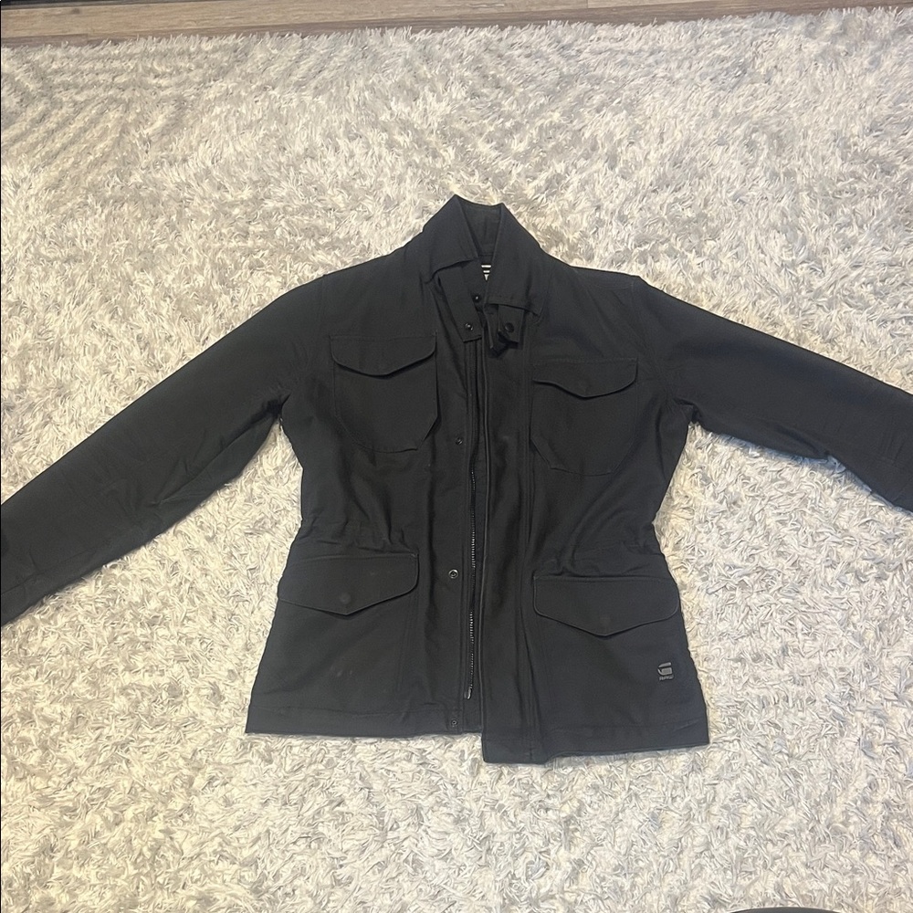 G-STAR BLACK UTILITY JACKET